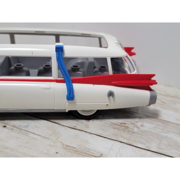 2017 Geobra Playmobil Ghostbusters‎ Ecto-1 Car Incomplete Loose 13" - Picture 7 of 14